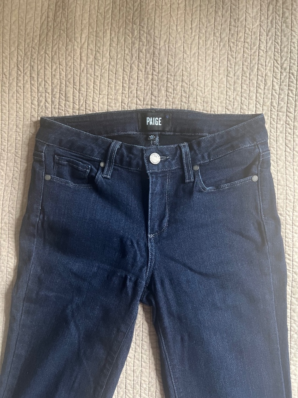 Paige Skyline Straight Jeans